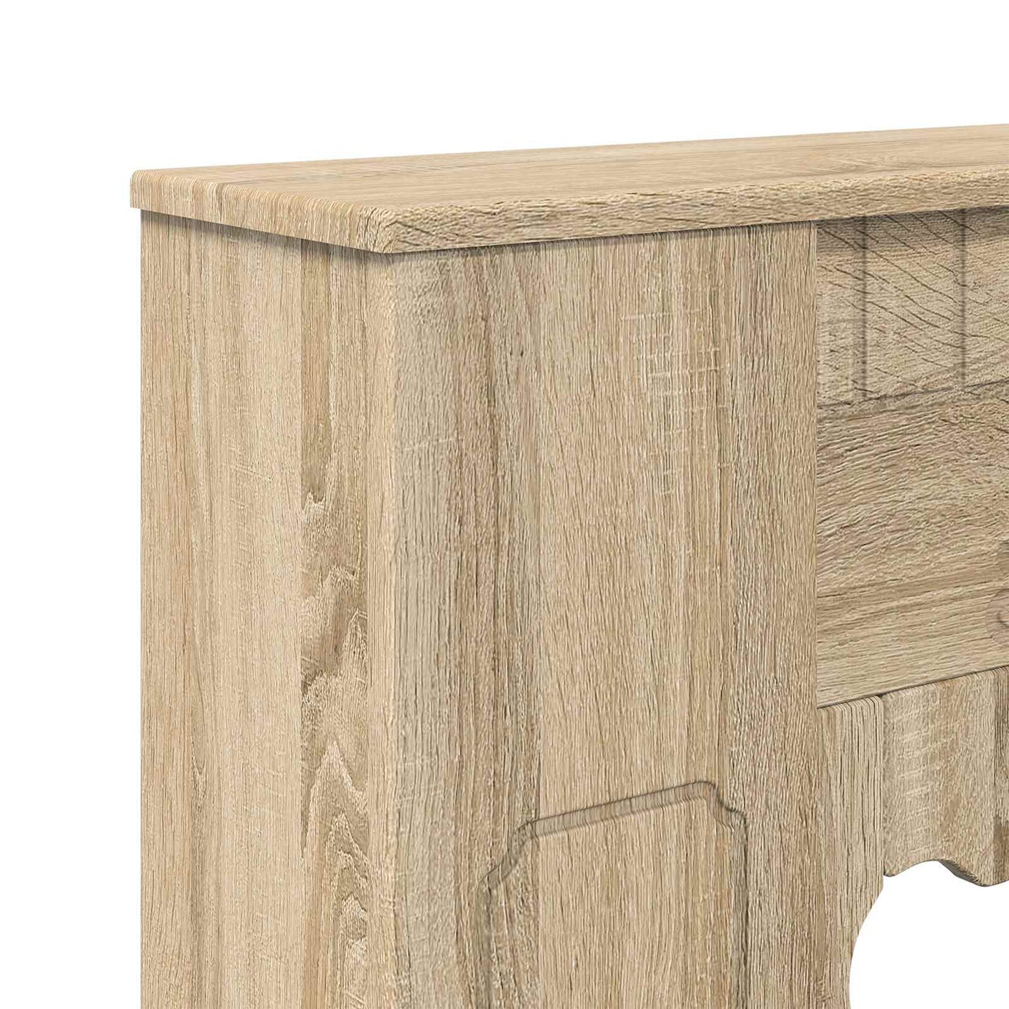 Haardomlijsting Sonoma Eiken 93 x 20 x 89 cm Bewerkt hout