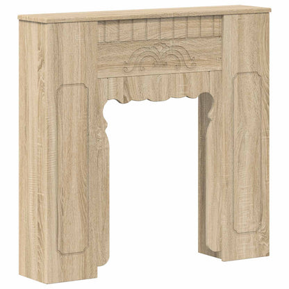 Haardomlijsting Sonoma Eiken 93 x 20 x 89 cm Bewerkt hout