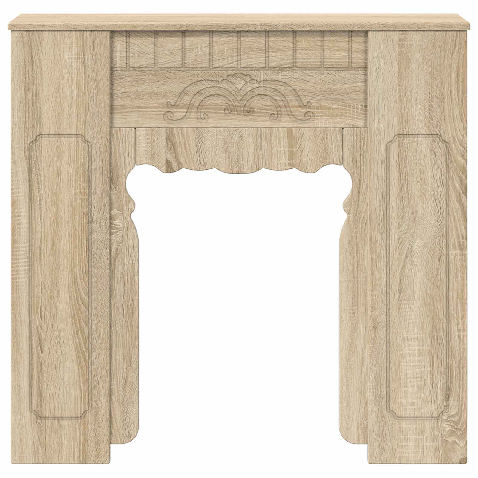 Haardomlijsting Sonoma Eiken 93 x 20 x 89 cm Bewerkt hout