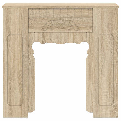 Haardomlijsting Sonoma Eiken 93 x 20 x 89 cm Bewerkt hout