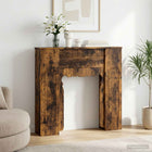 Haardomlijsting Gerookt eiken 93 x 20 x 89 cm Bewerkt hout