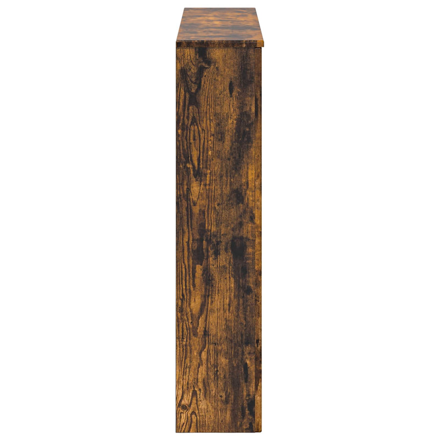 Haardomlijsting Gerookt eiken 93 x 20 x 89 cm Bewerkt hout