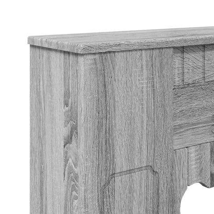 Haardomlijsting Grijs Sonoma 93 x 20 x 89 cm Bewerkt hout