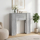 Haardomlijsting Grijs Sonoma 93 x 20 x 89 cm Bewerkt hout