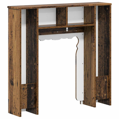 Haardomlijsting Oud hout 93 x 20 x 89 cm Bewerkt hout