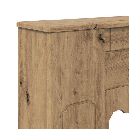 Haardomlijsting Artisanaal eiken 93 x 20 x 89 cm Bewerkt hout