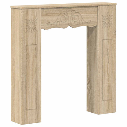 Haardomlijsting Sonoma Eiken 102 x 20 x 102 cm Bewerkt hout