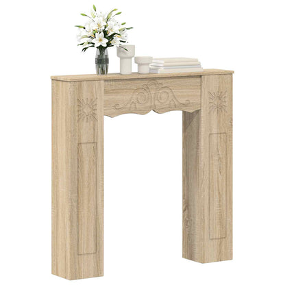 Haardomlijsting Sonoma Eiken 102 x 20 x 102 cm Bewerkt hout