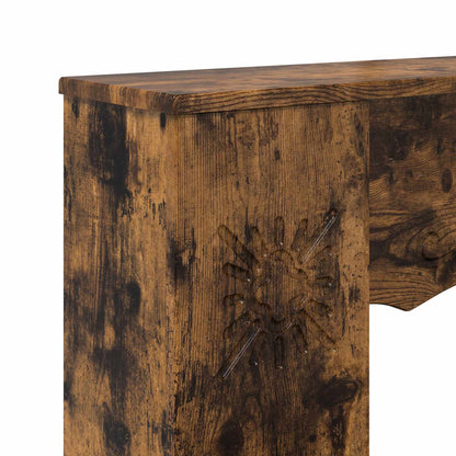 Haardomlijsting Gerookt eiken 102 x 20 x 102 cm Bewerkt hout