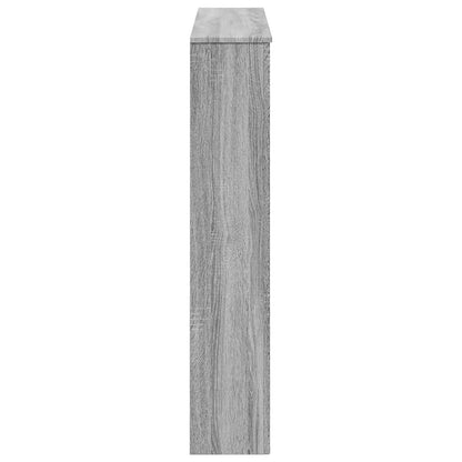 Haardomlijsting Grijs Sonoma 102 x 20 x 102 cm Bewerkt hout