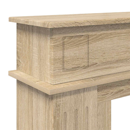 Haardomlijsting Sonoma Eiken 102 x 26 x 100 cm Bewerkt hout