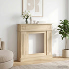 Haardomlijsting Sonoma Eiken 102 x 26 x 100 cm Bewerkt hout