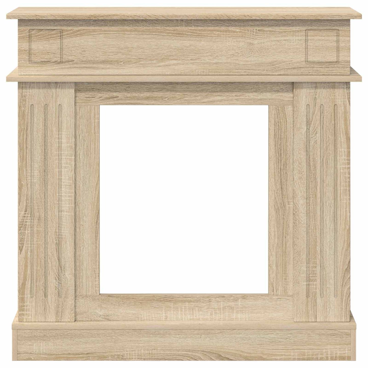 Haardomlijsting Sonoma Eiken 102 x 26 x 100 cm Bewerkt hout