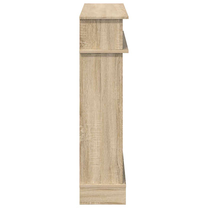 Haardomlijsting Sonoma Eiken 102 x 26 x 100 cm Bewerkt hout