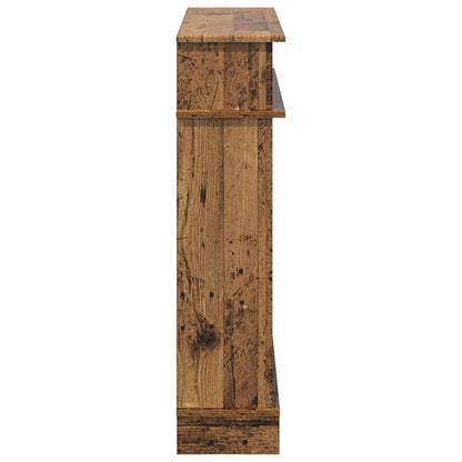 Haardomlijsting Oud hout 102 x 26 x 100 cm Bewerkt hout