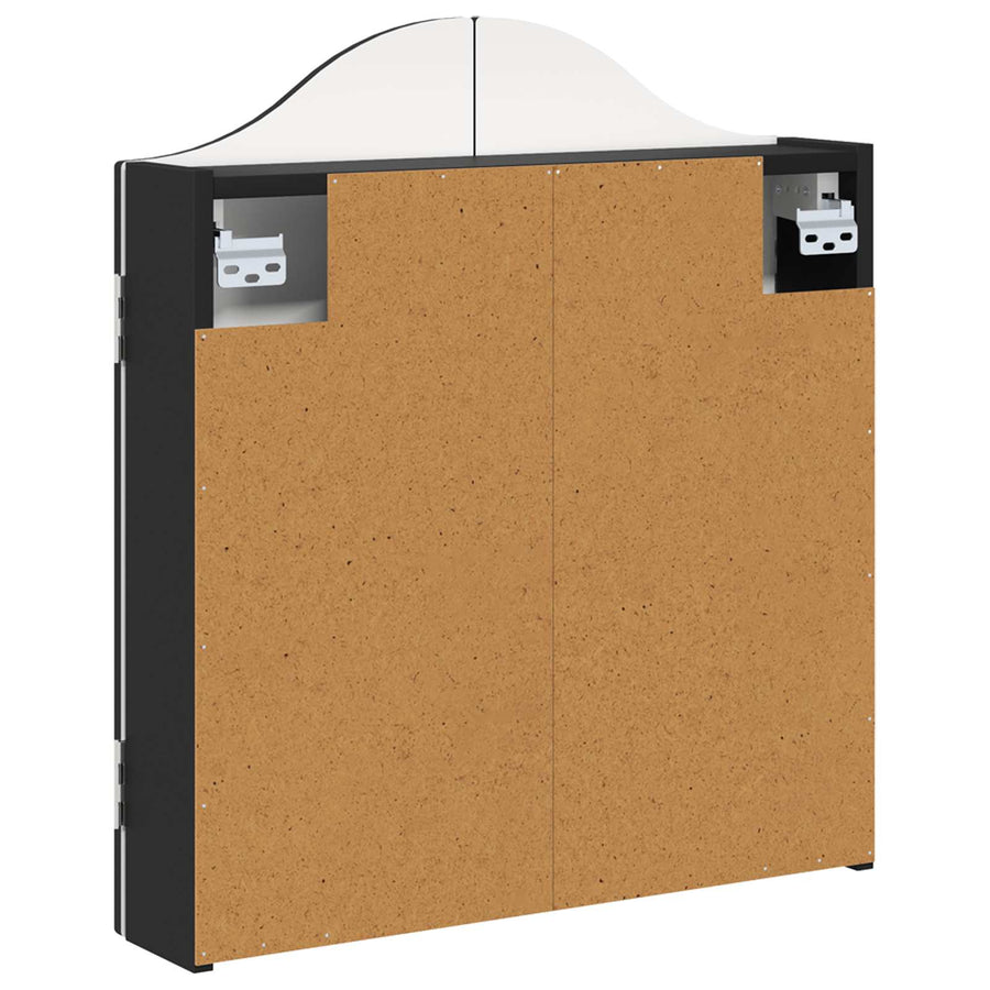 Dartbord Kabinet Zwart 56 x 12 x 63 cm Bewerkt hout