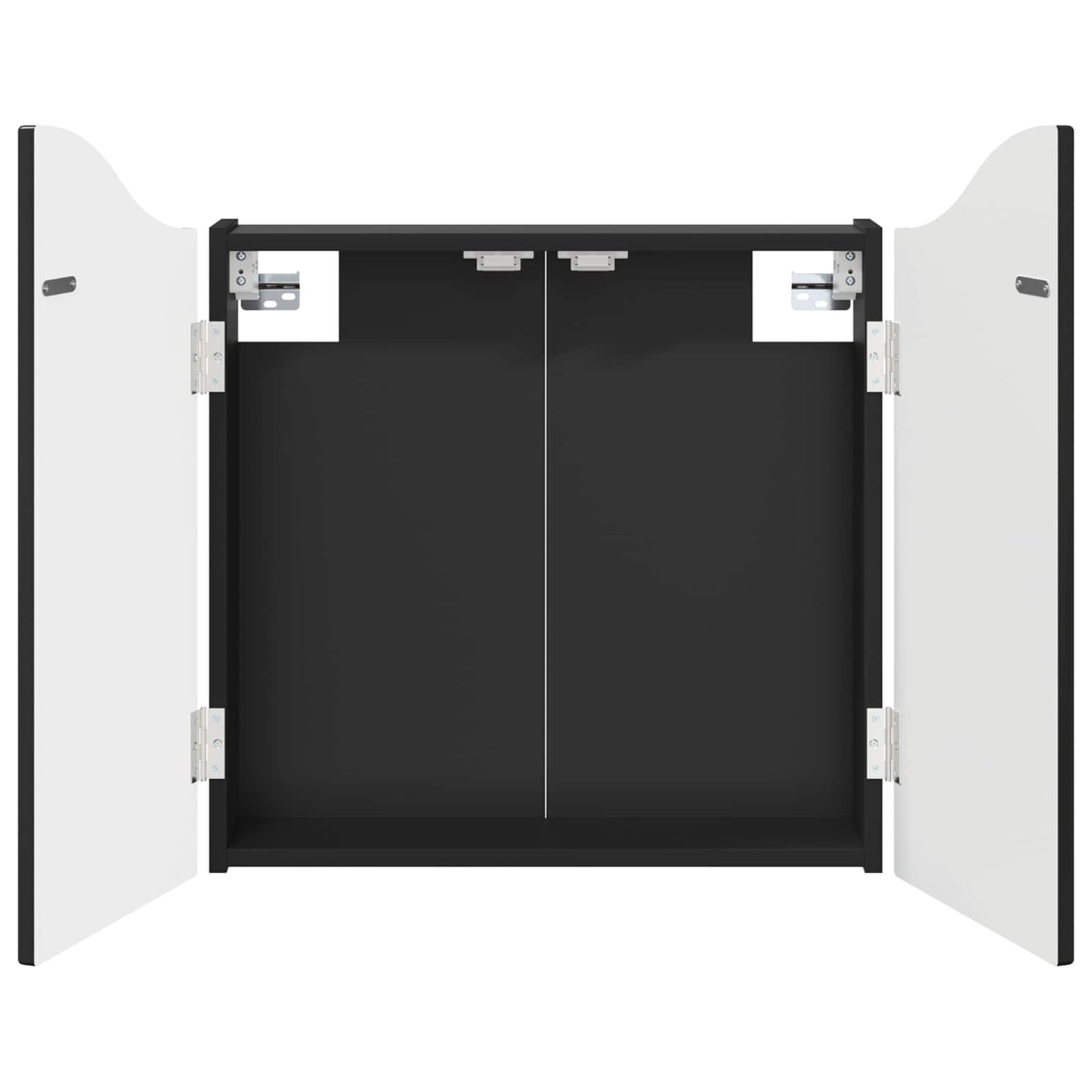 Dartbord Kabinet Zwart 56 x 12 x 63 cm Bewerkt hout