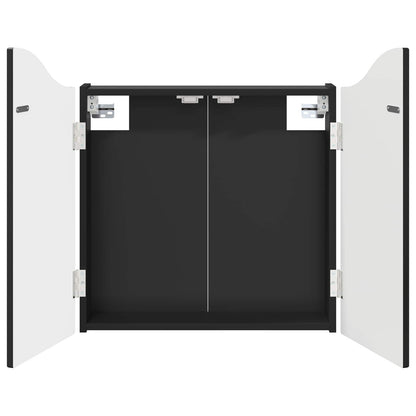 Dartbord Kabinet Zwart 56 x 12 x 63 cm Bewerkt hout