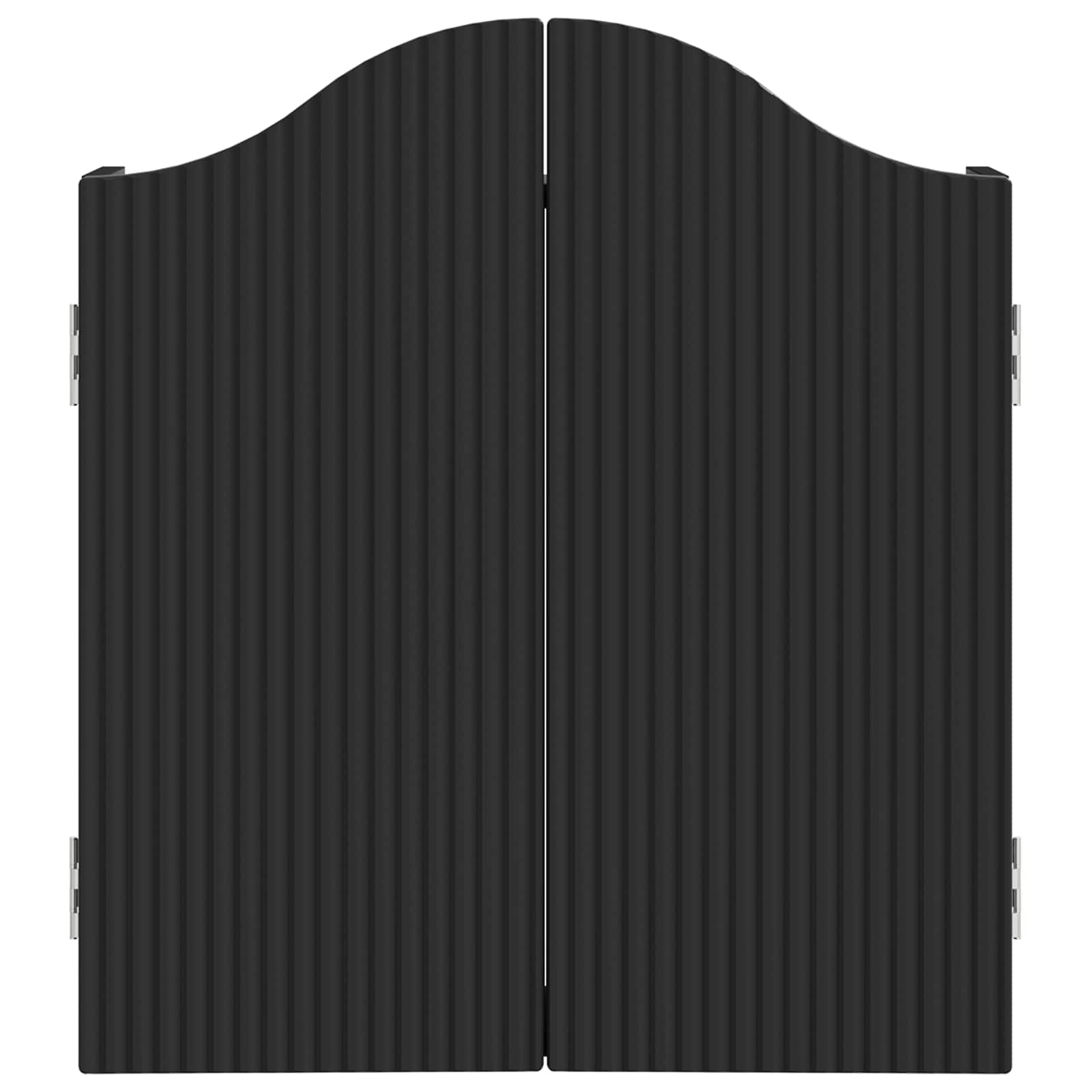 Dartbord Kabinet Zwart 56 x 12 x 63 cm Bewerkt hout