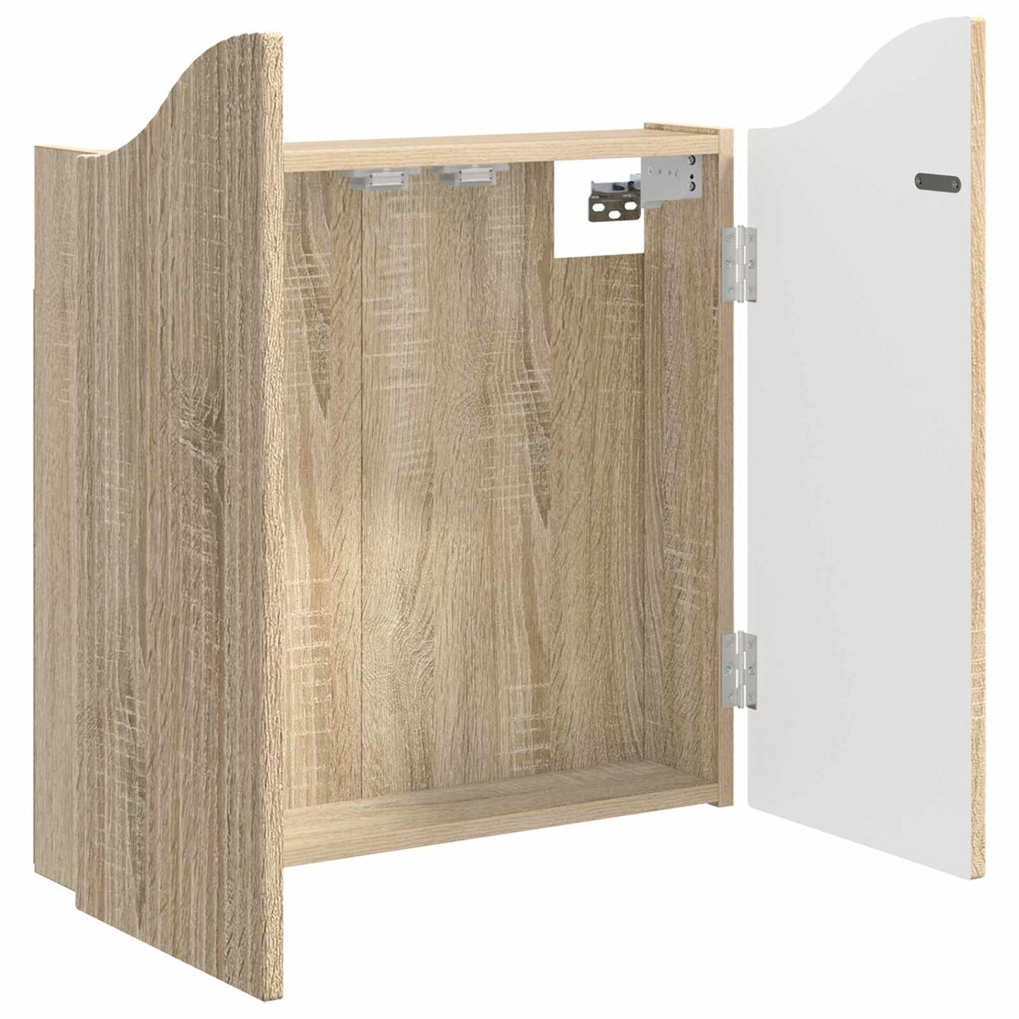 Dartbord Kabinet Sonoma Eiken 56 x 12 x 63 cm Bewerkt hout