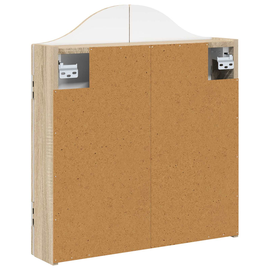 Dartbord Kabinet Sonoma Eiken 56 x 12 x 63 cm Bewerkt hout