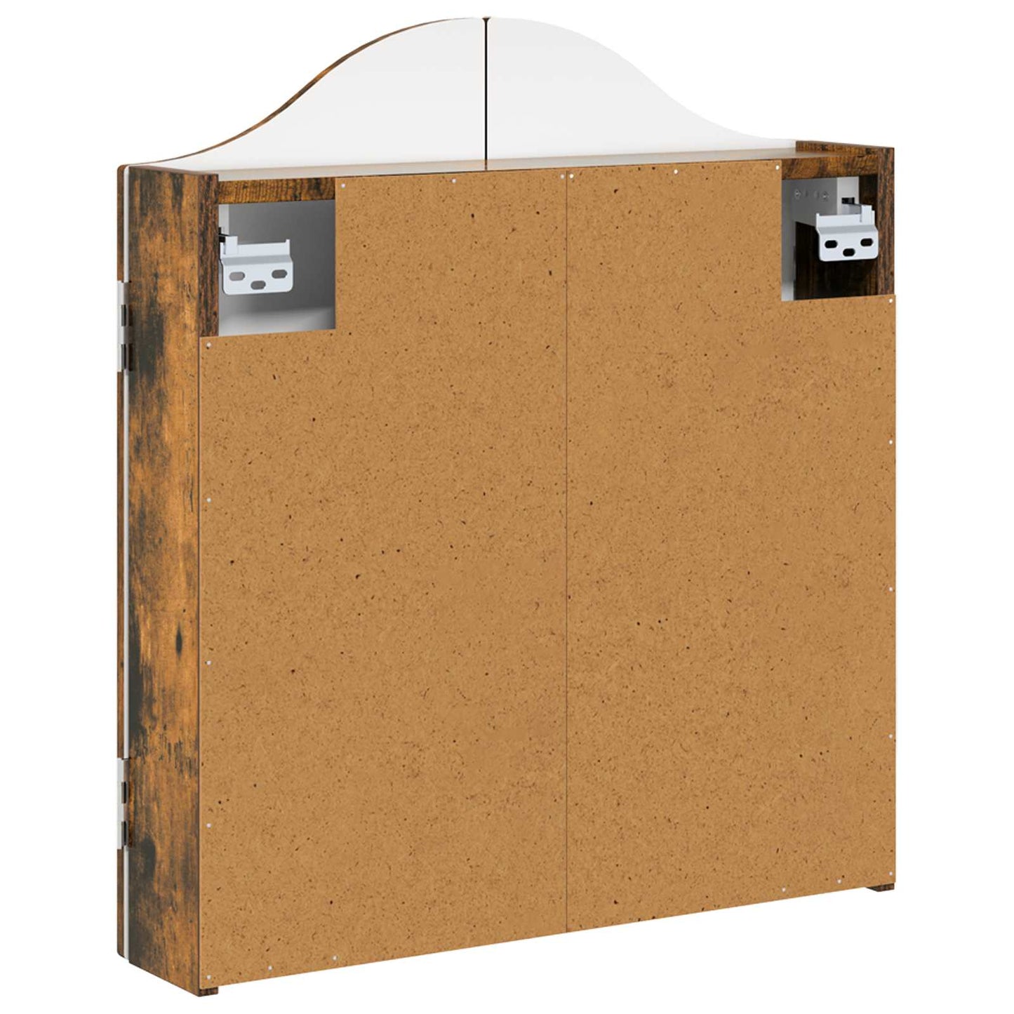 Dartbord Kabinet Gerookt eiken 56 x 12 x 63 cm Bewerkt hout