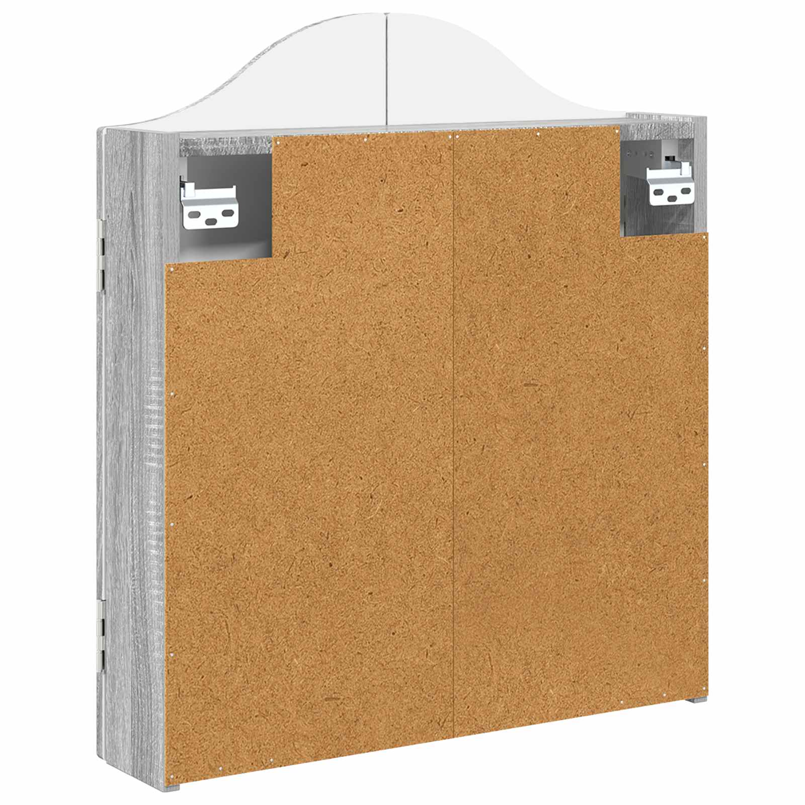 Dartbord Kabinet Grijs Sonoma 56 x 12 x 63 cm Bewerkt hout