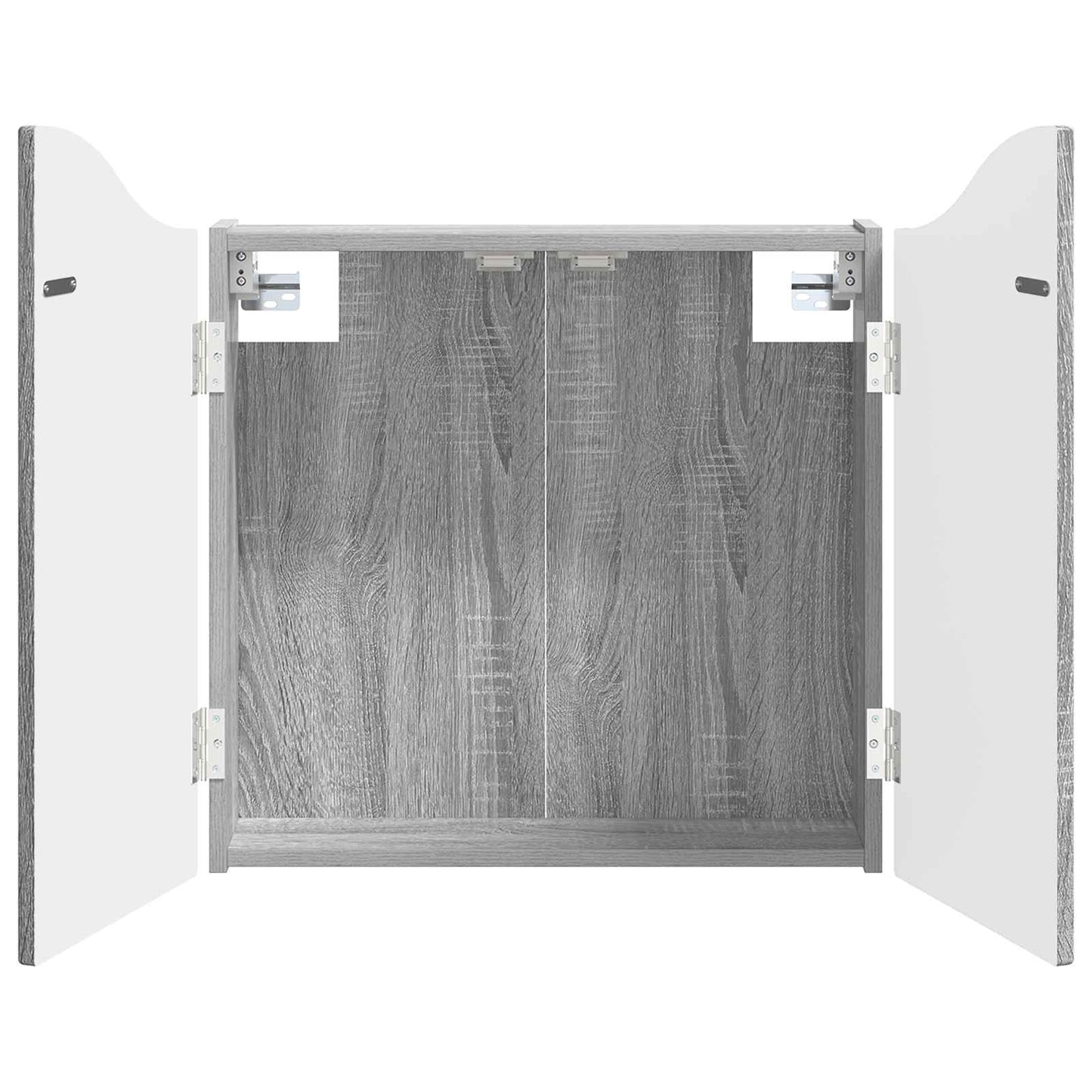 Dartbord Kabinet Grijs Sonoma 56 x 12 x 63 cm Bewerkt hout