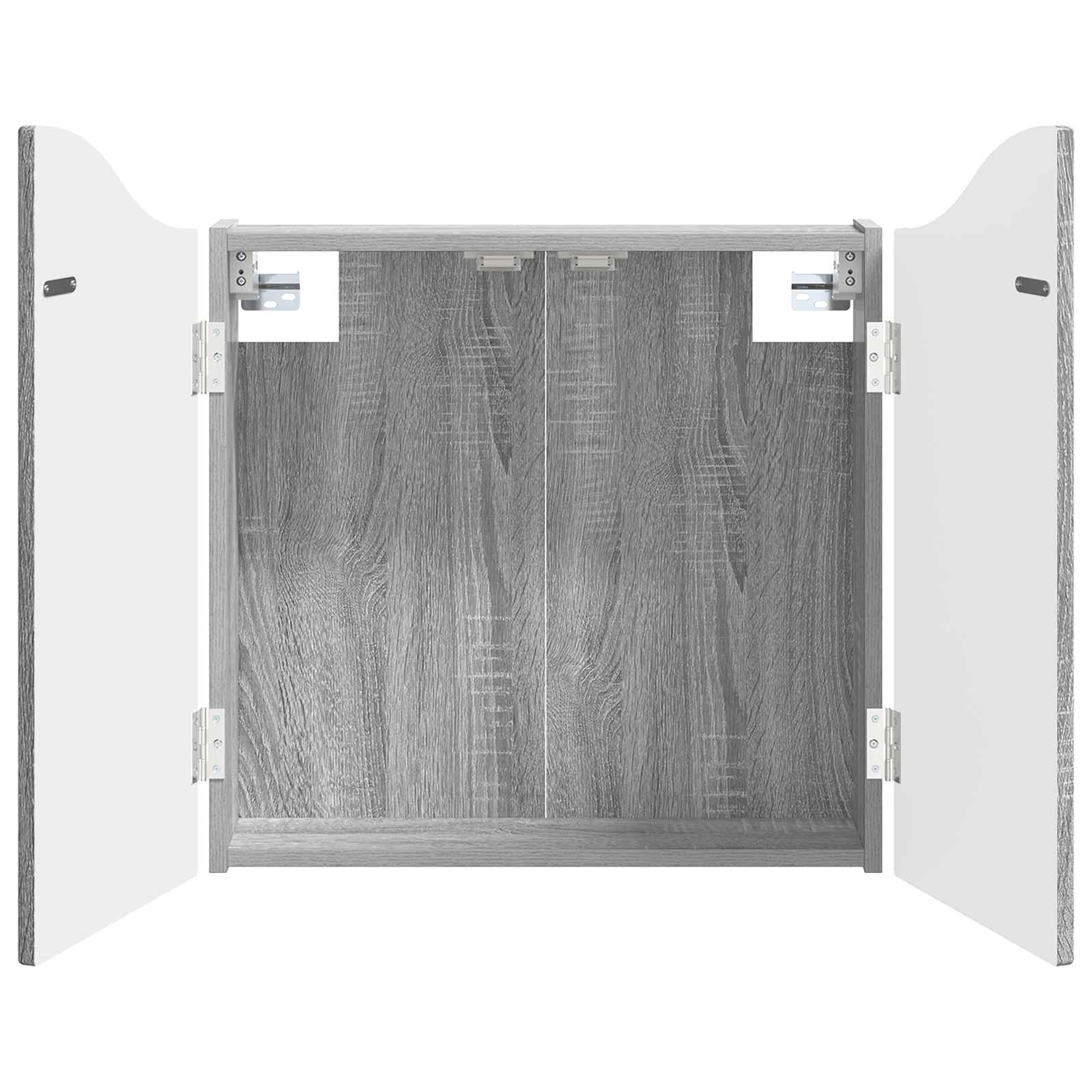 Dartbord Kabinet Grijs Sonoma 56 x 12 x 63 cm Bewerkt hout