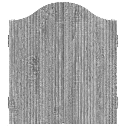Dartbord Kabinet Grijs Sonoma 56 x 12 x 63 cm Bewerkt hout