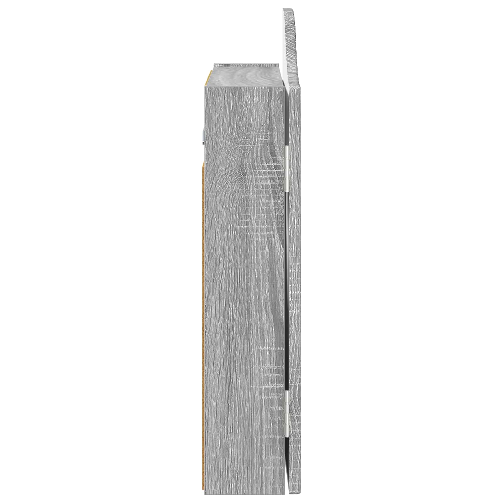 Dartbord Kabinet Grijs Sonoma 56 x 12 x 63 cm Bewerkt hout