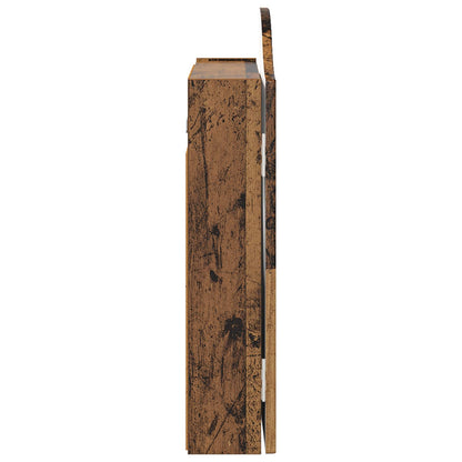 Dartbord Kabinet Oud hout 56 x 12 x 63 cm Bewerkt hout