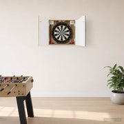 Dartbord kast 56x12x63 cm bewerkt hout