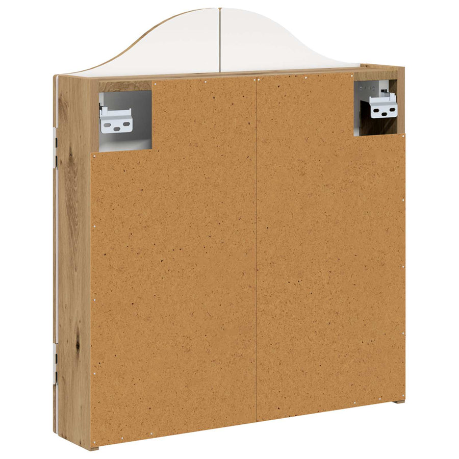Dartbord Kabinet Artisanaal eiken 56 x 12 x 63 cm Bewerkt hout