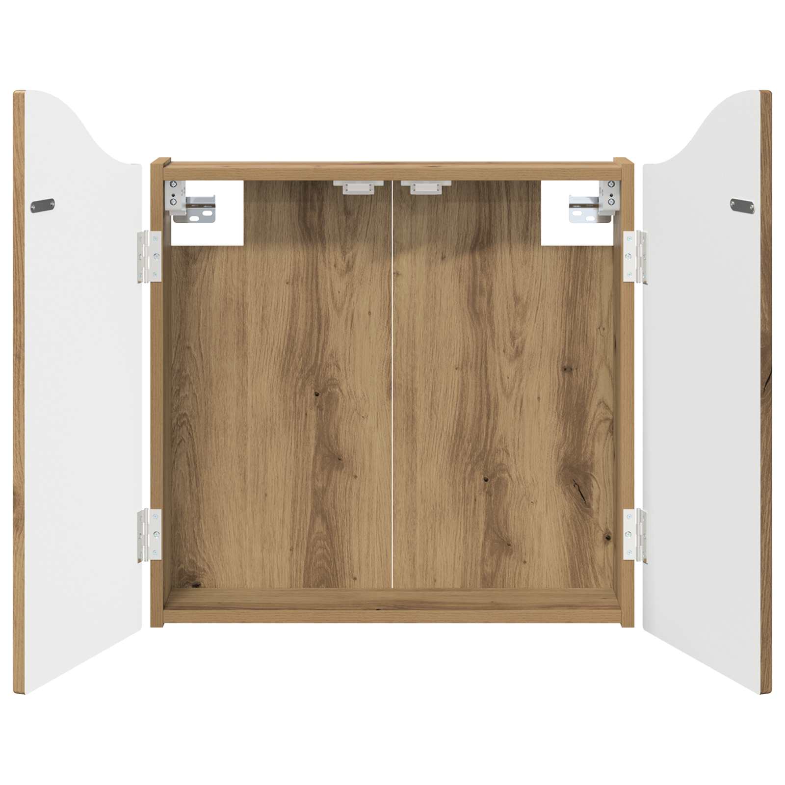 Dartbord Kabinet Artisanaal eiken 56 x 12 x 63 cm Bewerkt hout