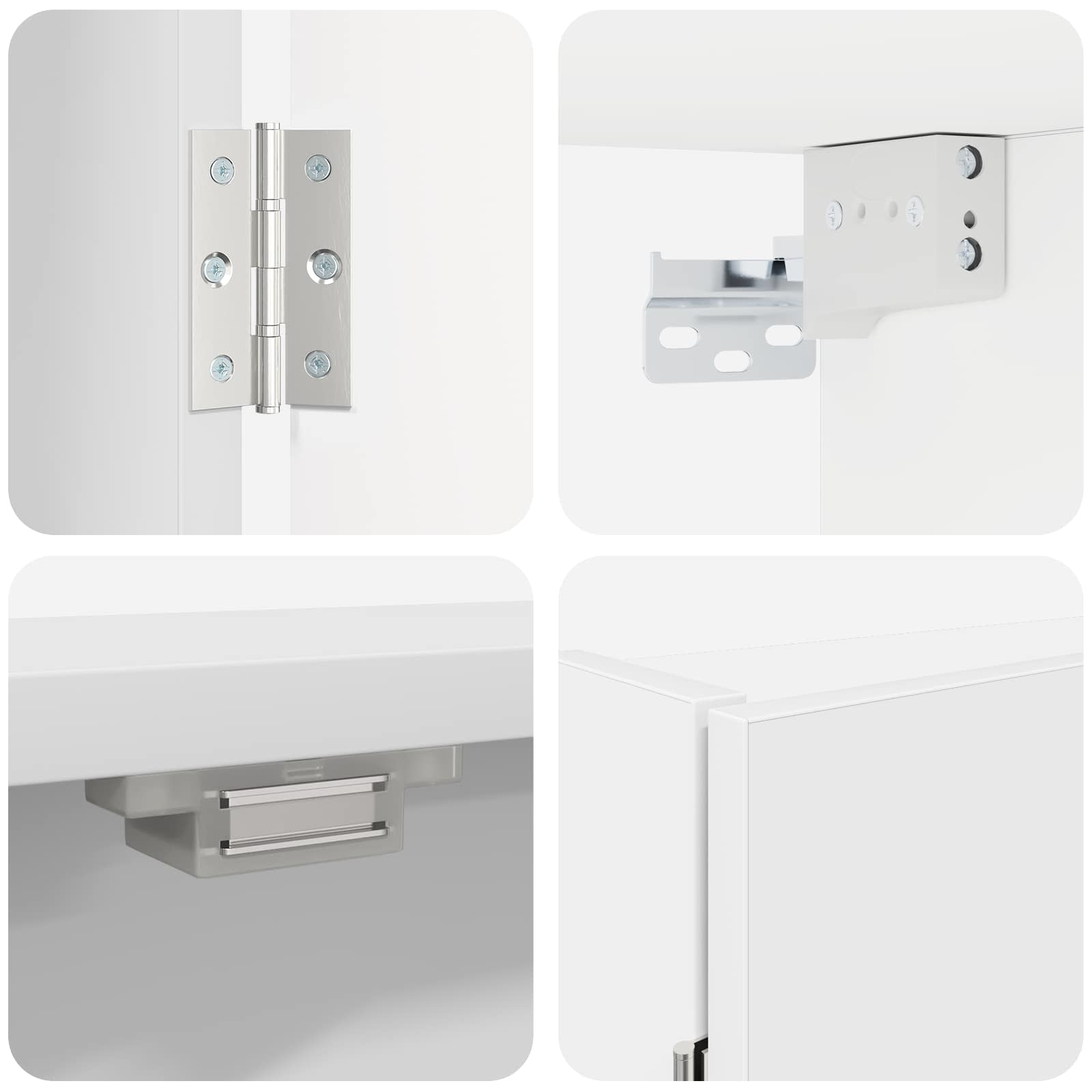 Dartbord Kabinet Wit 56 x 12 x 53,5 cm Bewerkt hout