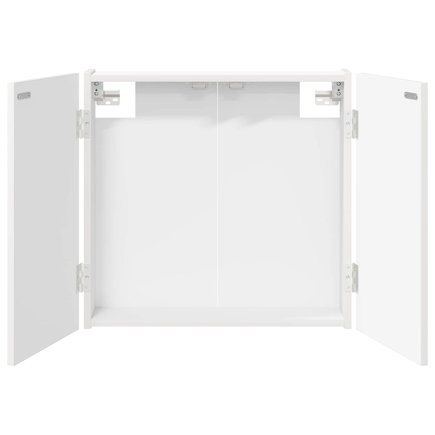 Dartbord Kabinet Wit 56 x 12 x 53,5 cm Bewerkt hout