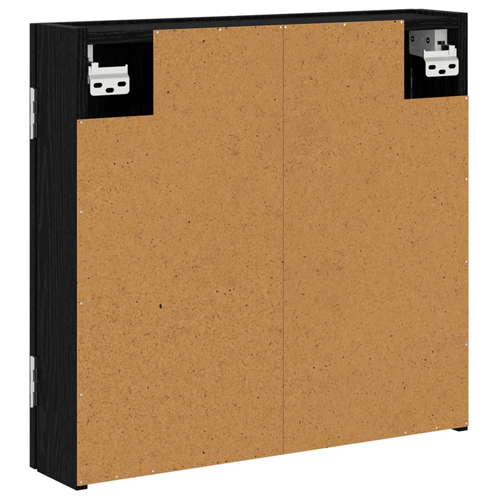 Dartbord Kabinet Zwart eiken 56 x 12 x 53,5 cm Bewerkt hout