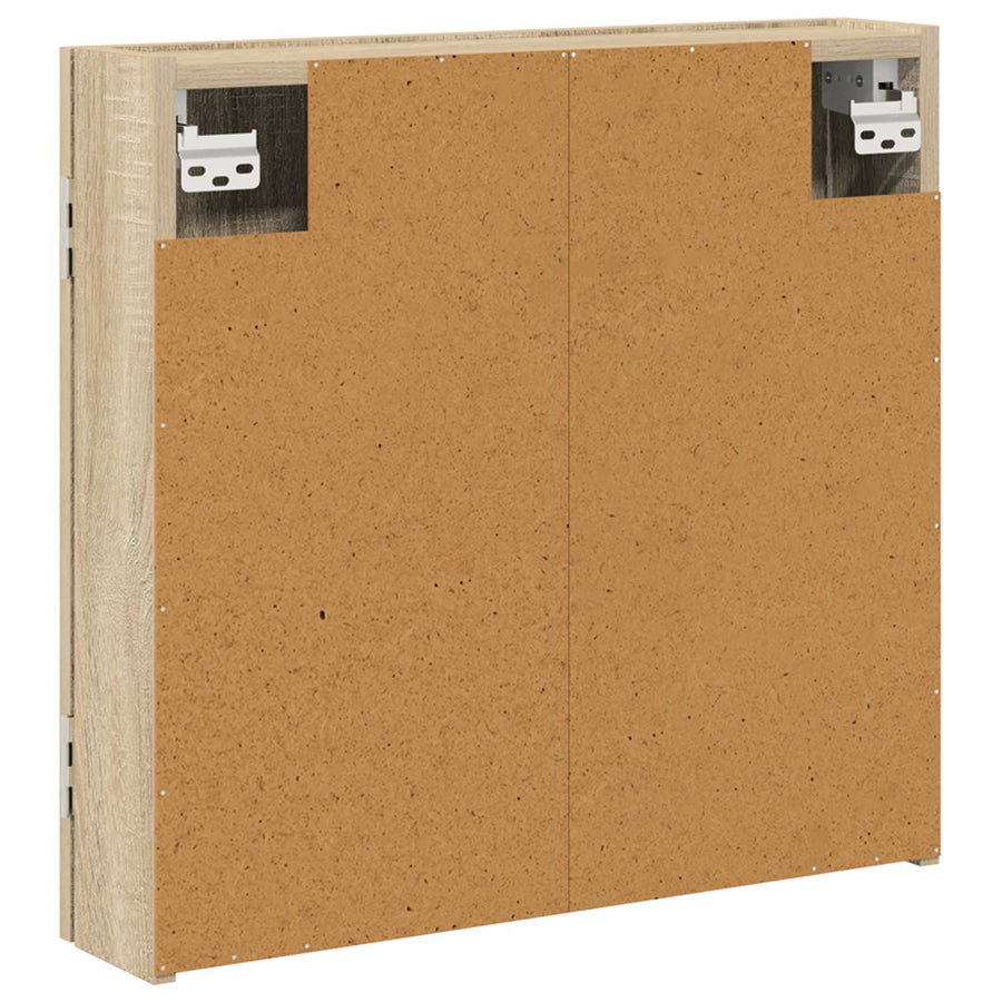 Dartbord Kabinet Sonoma Eiken 56 x 12 x 53,5 cm Bewerkt hout