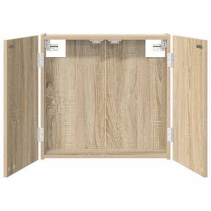 Dartbord Kabinet Sonoma Eiken 56 x 12 x 53,5 cm Bewerkt hout