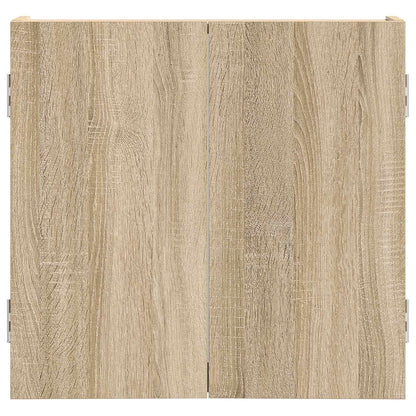 Dartbord Kabinet Sonoma Eiken 56 x 12 x 53,5 cm Bewerkt hout