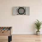 Dartbord Kabinet Betongrijs 56 x 12 x 53,5 cm Bewerkt hout