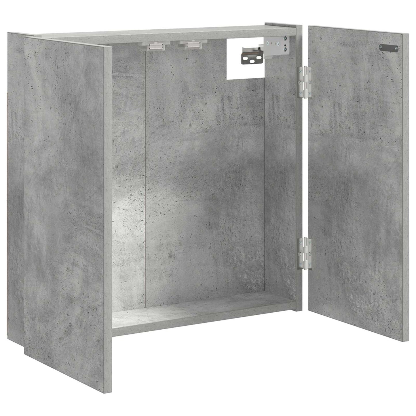 Dartbord Kabinet Betongrijs 56 x 12 x 53,5 cm Bewerkt hout