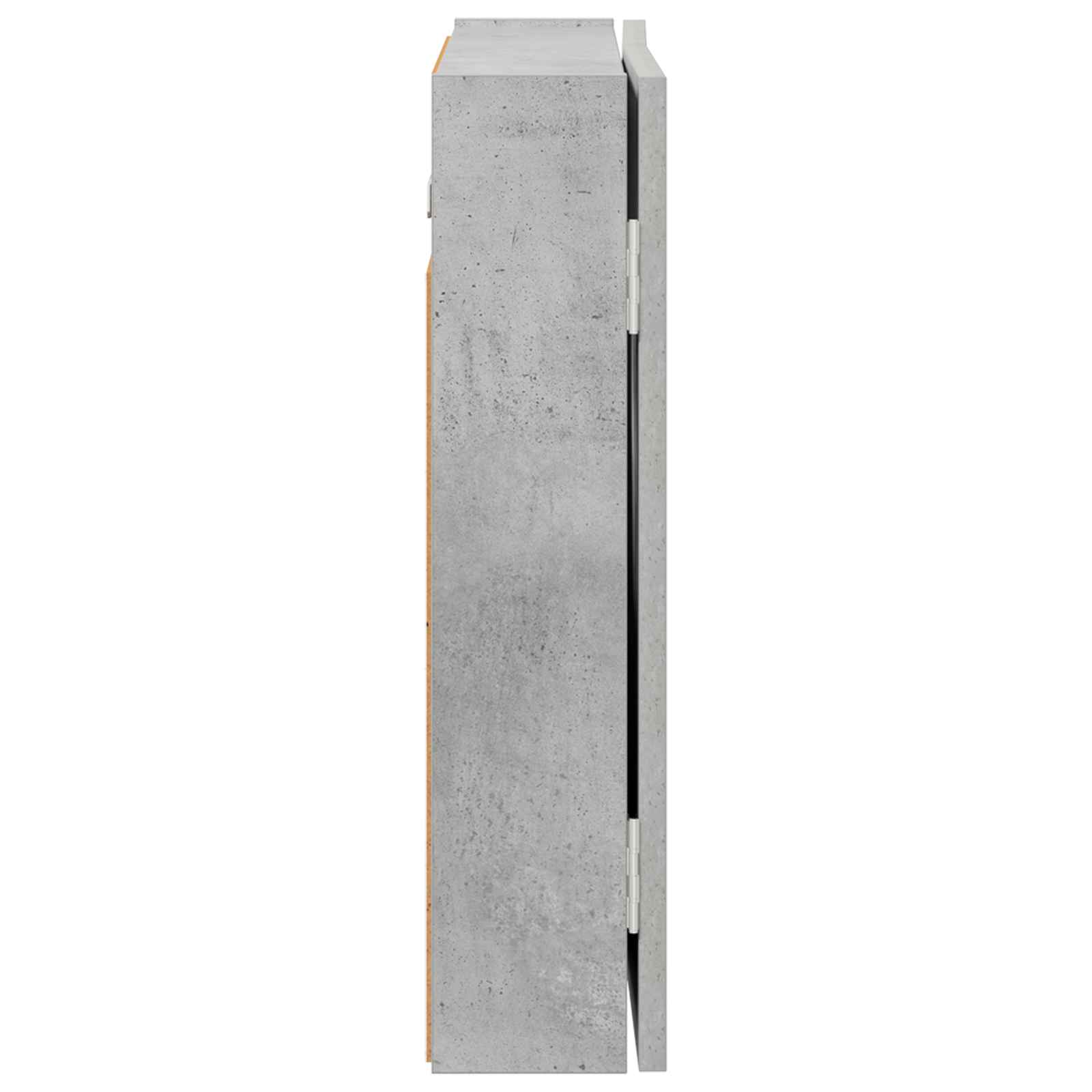 Dartbord Kabinet Betongrijs 56 x 12 x 53,5 cm Bewerkt hout