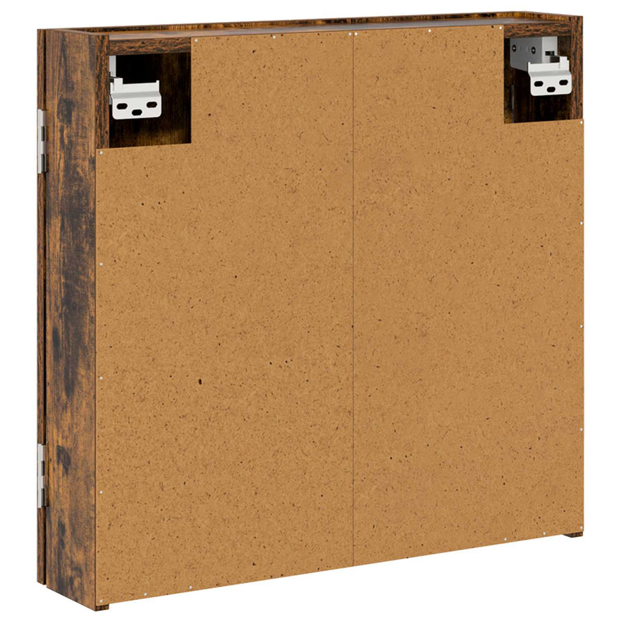 Dartbord Kabinet Gerookt eiken 56 x 12 x 53,5 cm Bewerkt hout