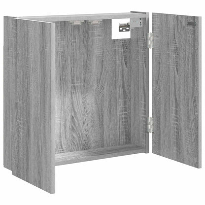 Dartbord Kabinet Grijs Sonoma 56 x 12 x 53,5 cm Bewerkt hout