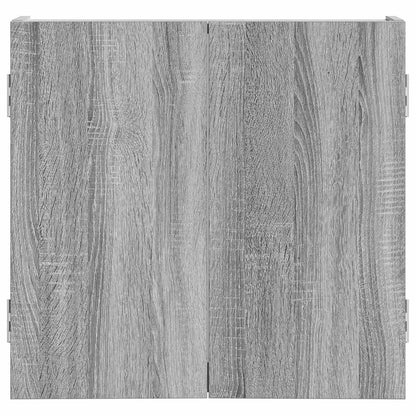 Dartbord Kabinet Grijs Sonoma 56 x 12 x 53,5 cm Bewerkt hout