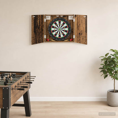 Dartbord Kabinet Oud hout 56 x 12 x 53,5 cm Bewerkt hout
