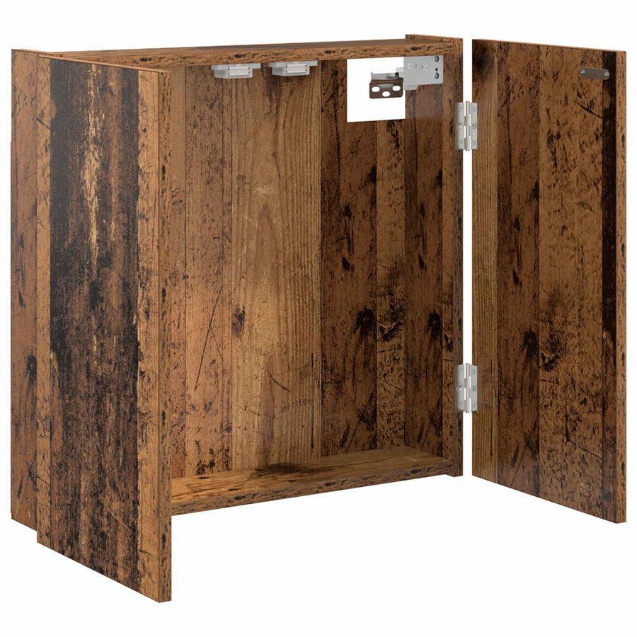 Dartbord Kabinet Oud hout 56 x 12 x 53,5 cm Bewerkt hout