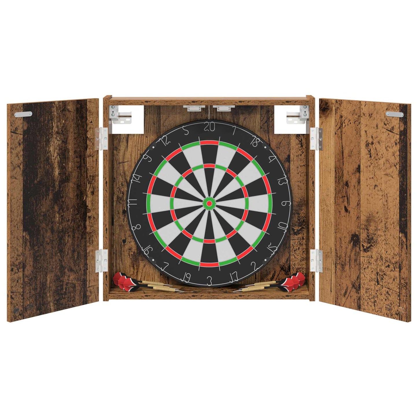 Dartbord Kabinet Oud hout 56 x 12 x 53,5 cm Bewerkt hout
